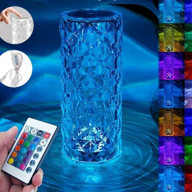 Crystal Diamond Lamp | Rechargeable Table Lamp | Wanderlustprogear