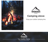 Widesea Camping Wind Proof Gas Burner Outdoor