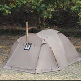 Fireproof Hot Extend Dome with with Stove Jack & Snow Skirt, Tent 2 Person