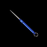Titanium Outdoor EDC Portable Multi-Purpose Toothpick Bottle Fruit Fork Camping Tool