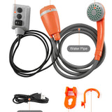 Portable Camping Shower Outdoor Camping Shower Pump Rechargeable Shower Head