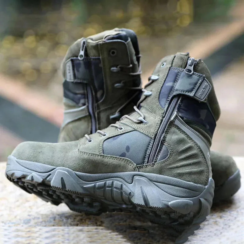 Climbing Outdoor  Camouflage Desert Boots
