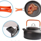 Camping Cooking Set | Aluminum Cooking Set | Wanderlustprogear