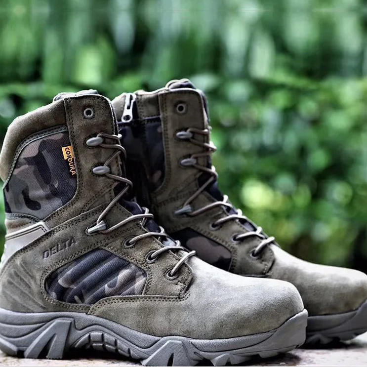 Climbing Outdoor  Camouflage Desert Boots