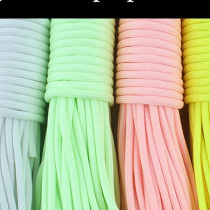 10m Paracord 550 Camping Survival Glow Rope