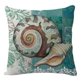 Cushion Covers Sea Turtle Printed Throw Pillow Cases For Home